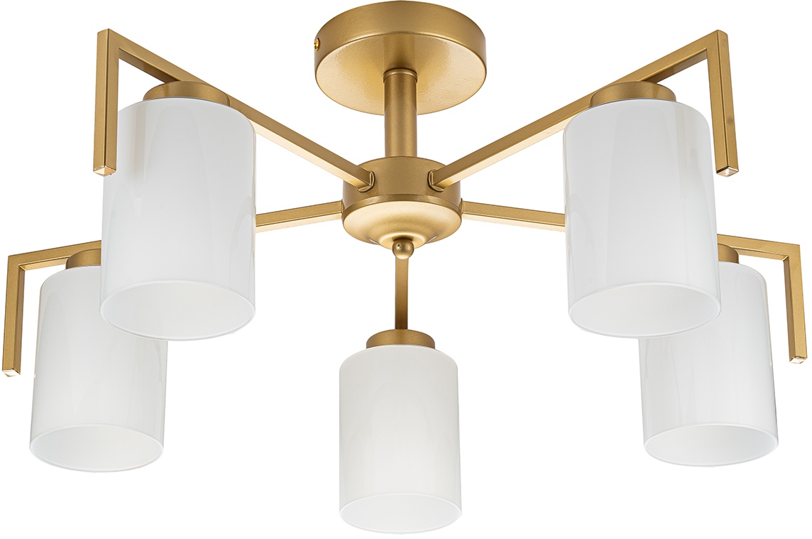 Изображение товара Потолочная люстра на штанге Escada Style 1142/5P Gold 5х60Вт E27