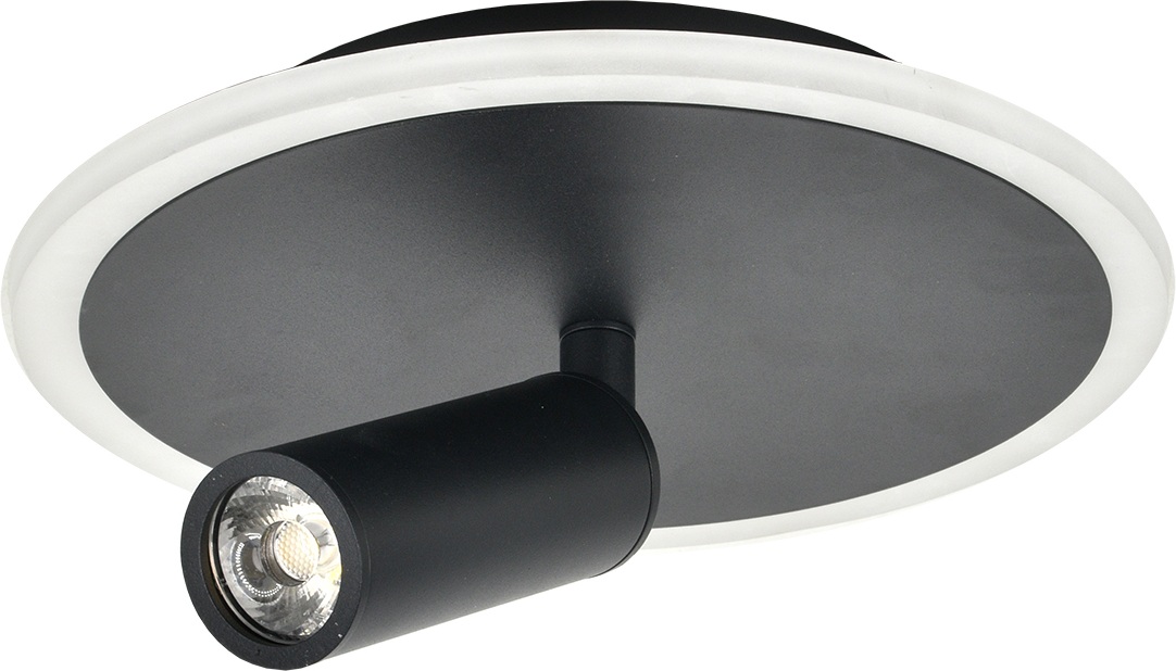 Изображение товара Настенно-потолочный светодиодный светильник Escada 20046SMA/01LED BK 20Вт металл акрил черный