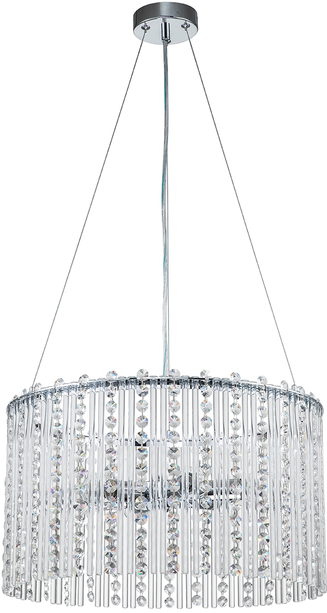 Изображение товара Подвесная люстра Escada ASTLEY 2104/6S с хрусталем и зеркальным покрытием