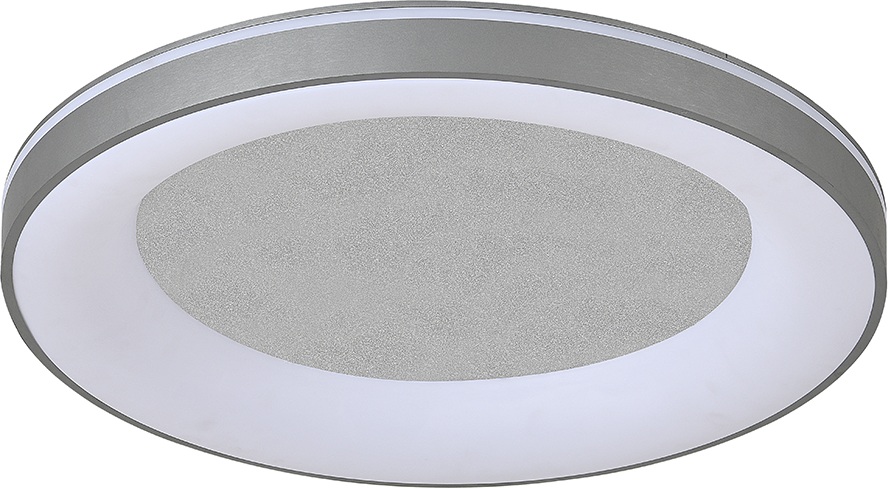 Изображение товара Потолочный светодиодный светильник Escada Lemma 628/A LED 95Вт с пультом серебро/белый