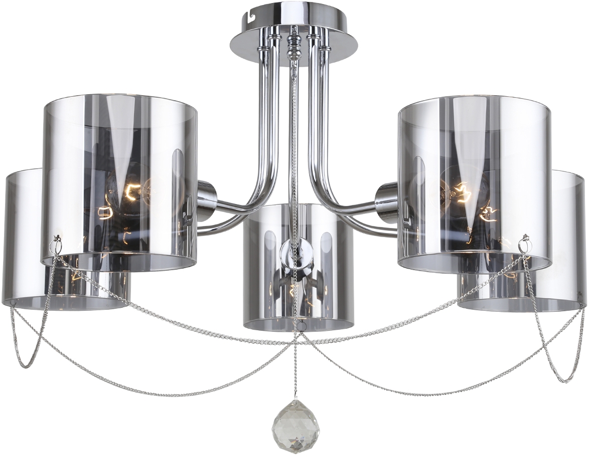 Изображение товара Хрустальная потолочная люстра на штанге Escada Intense 683/5P