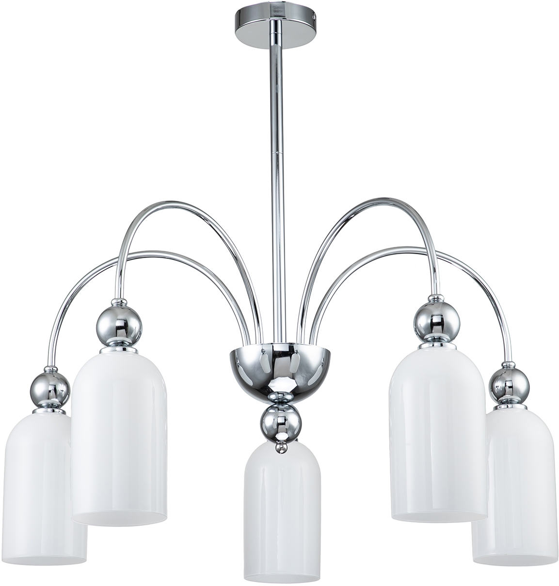 Изображение товара Потолочная люстра Escada ODE 686/5PL Chrome на штанге