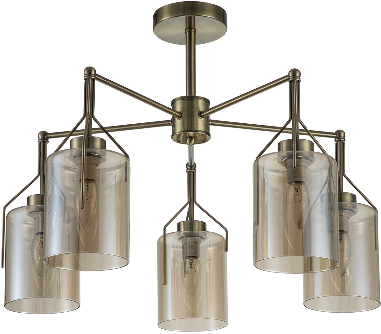 Изображение товара Потолочная люстра на штанге Escada Divita 688/5P для современного интерьера