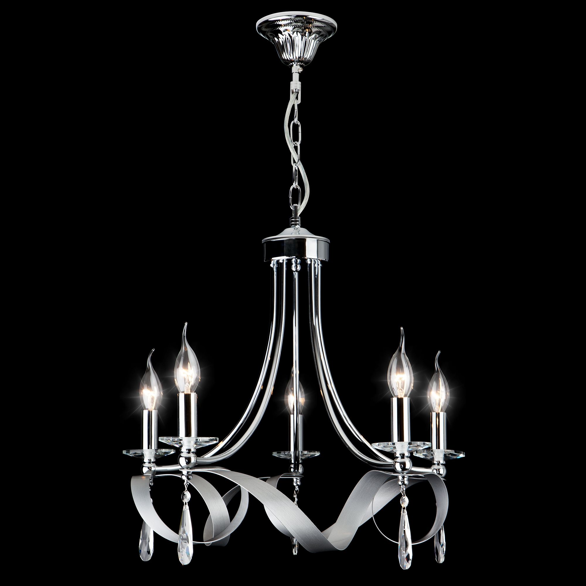 Изображение товара Подвесная люстра 60064/5 Eurosvet Adelia хром