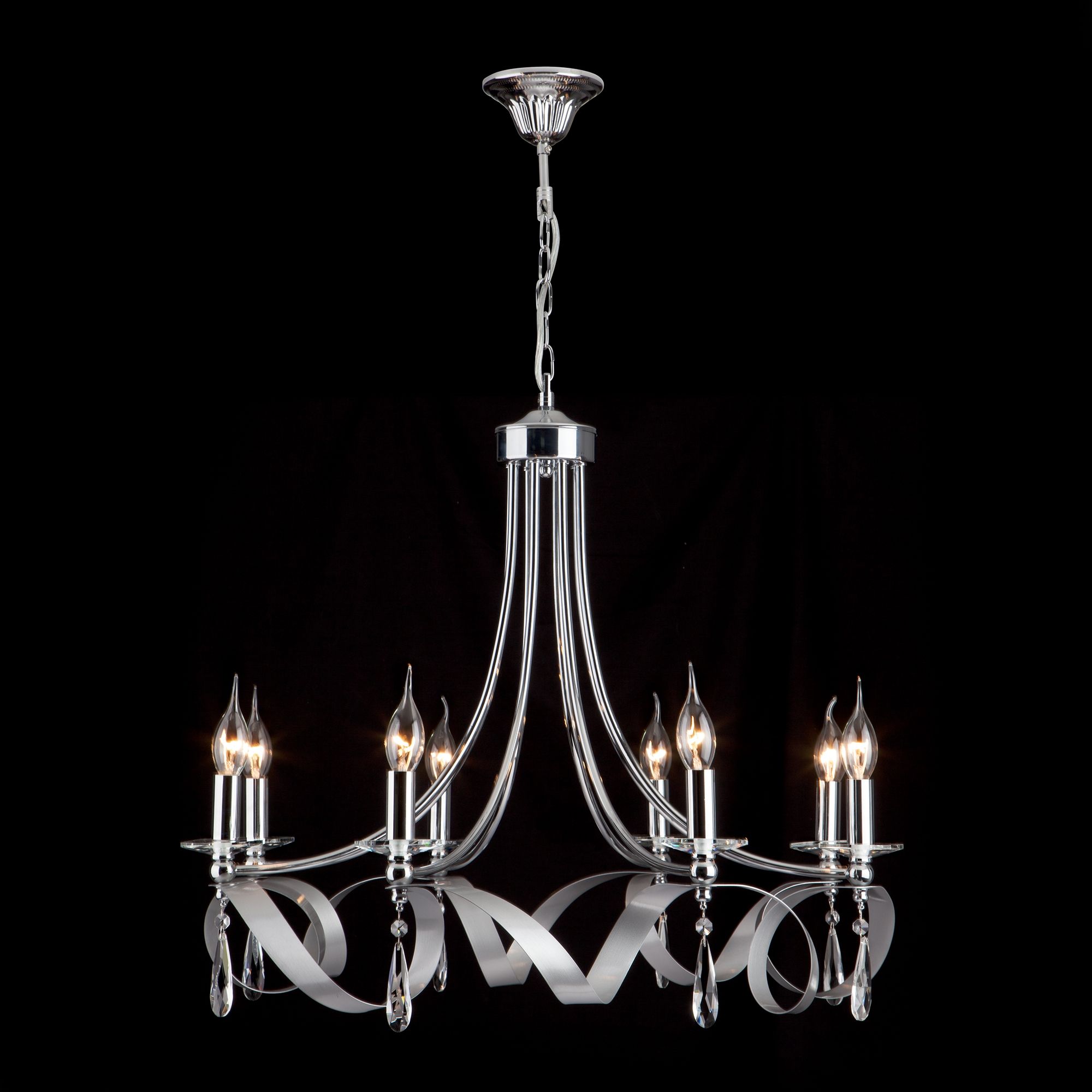 Изображение товара Подвесная люстра 60064/8 Eurosvet Adelia хром