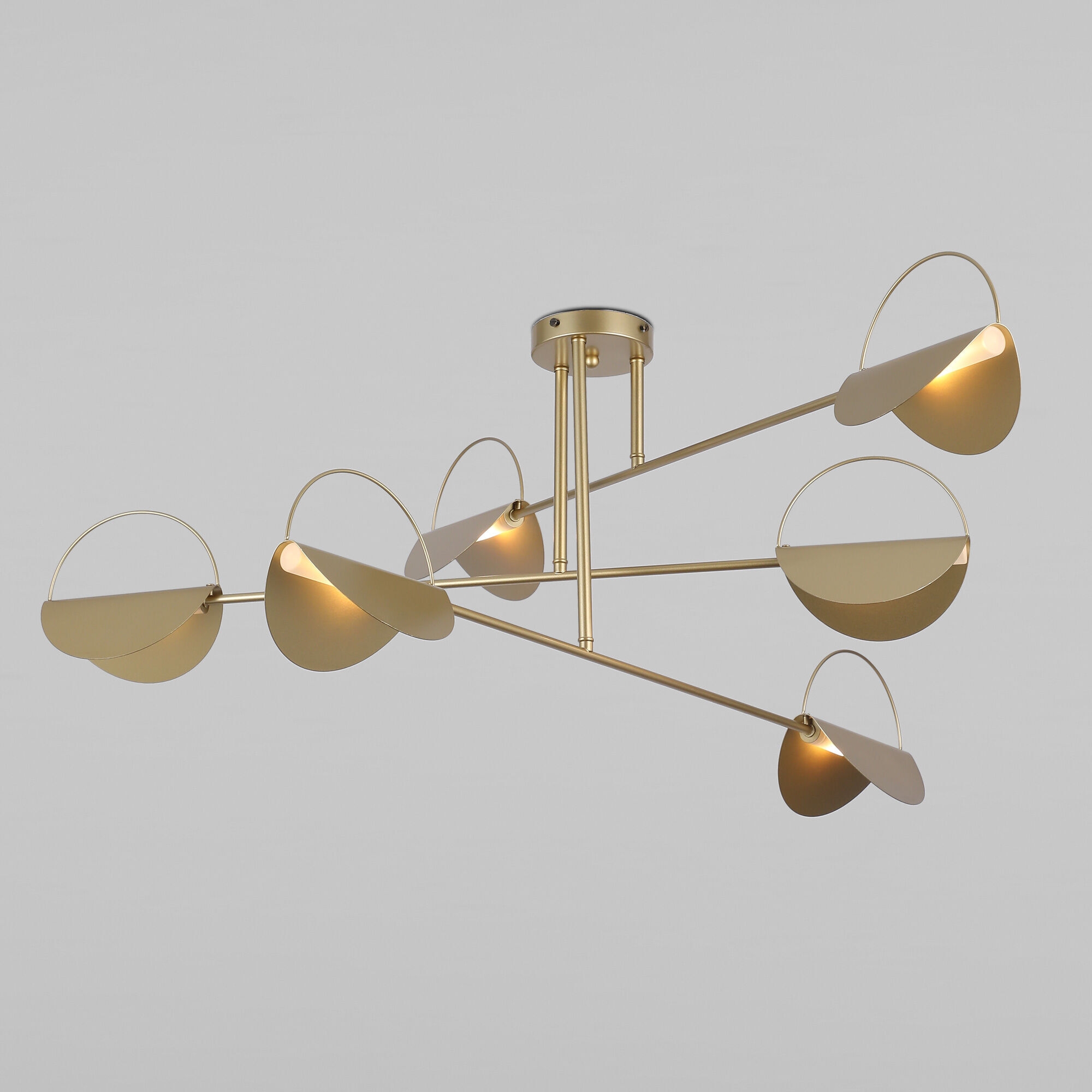 Изображение товара Потолочная люстра Eurosvet Grazia 70148/6 с WiFi и голосовым управлением