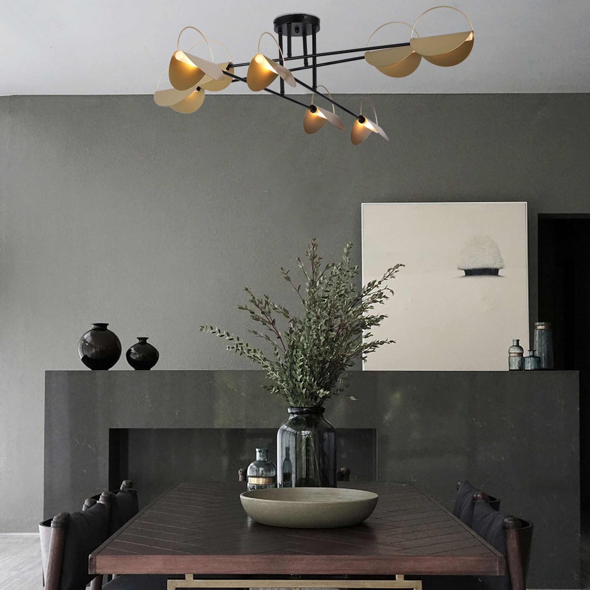 Изображение товара Потолочная люстра Eurosvet Grazia 70148/8 на штанге с WiFi управлением