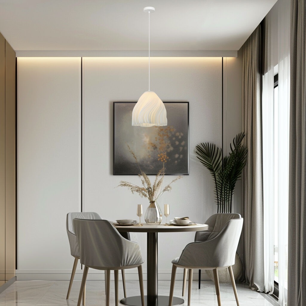 Изображение товара Подвесной светильник Eurosvet Sinki 40076 1 белый для классического интерьера