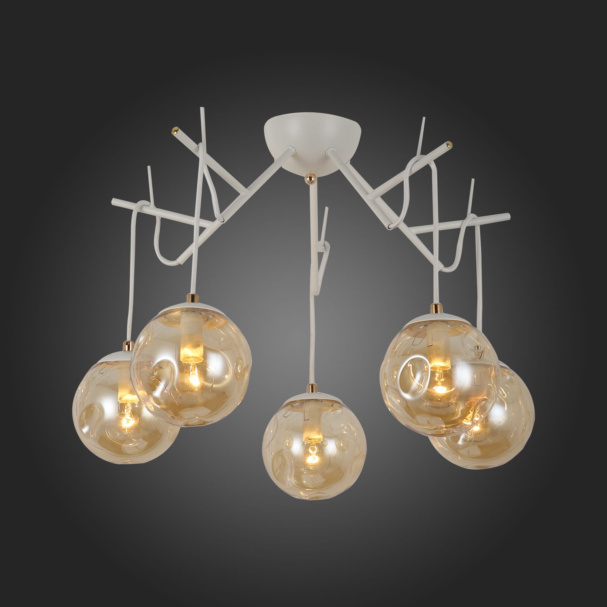 Изображение товара Потолочная люстра молекулы Evoluce Calletta SLE110202-05