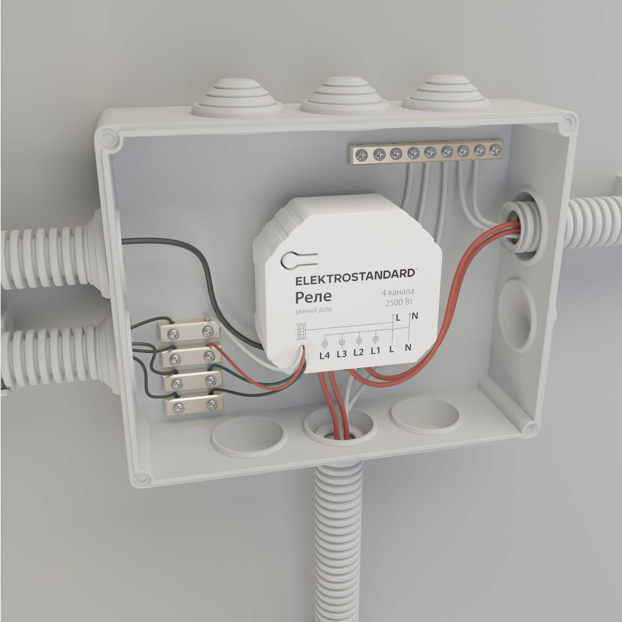 WI-FI реле канала Умный дом Elektrostandard 76005/00 купить выгодно в  интернет-магазине Лю.ру - Доставка в Москве, по России | видео