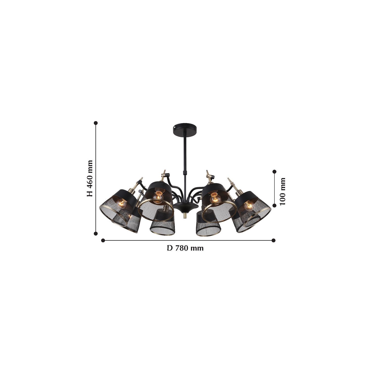 Изображение товара Потолочная люстра F-Promo Eget 2197-8U