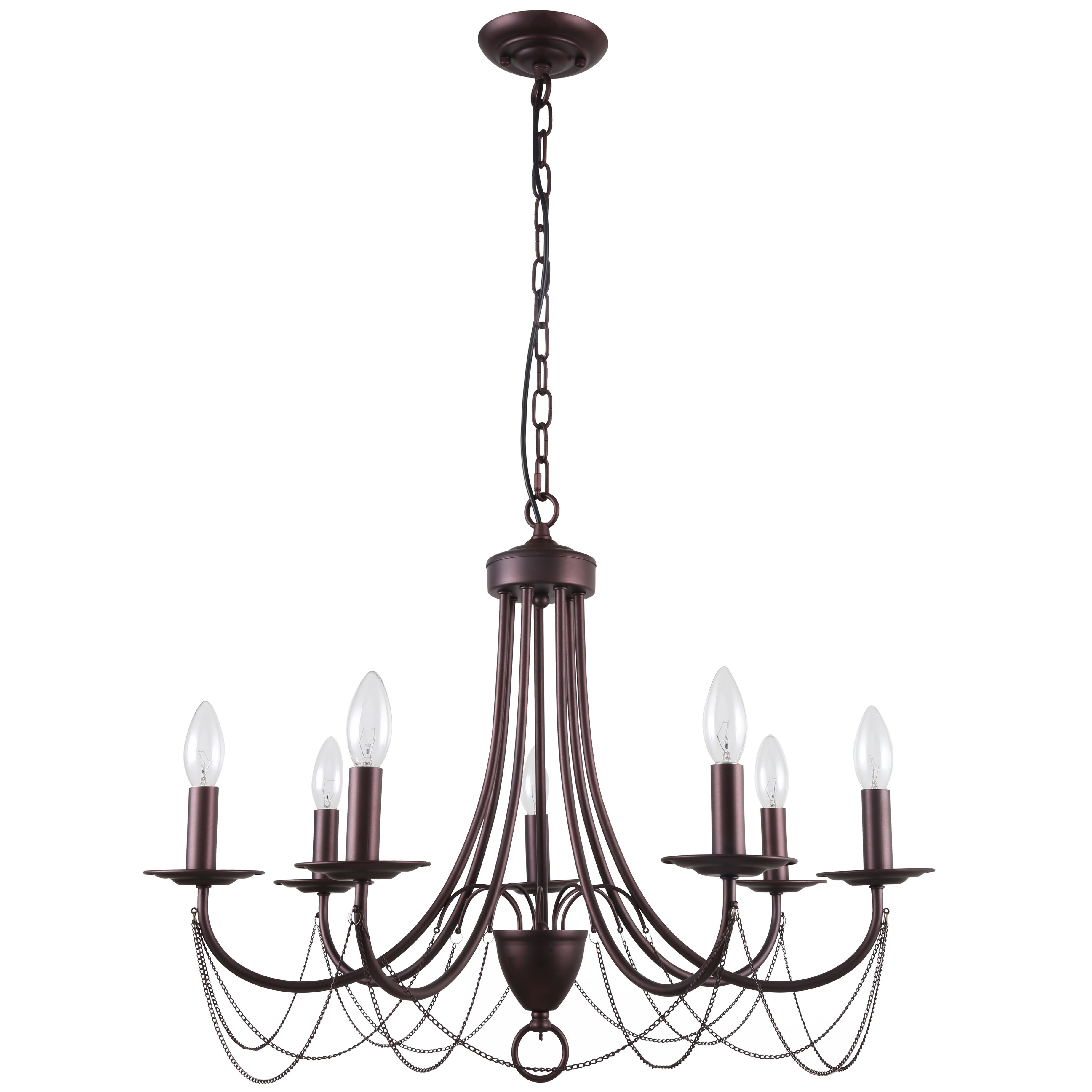 Изображение товара Подвесная люстра F-Promo Plini 2590-7P в виде свечи