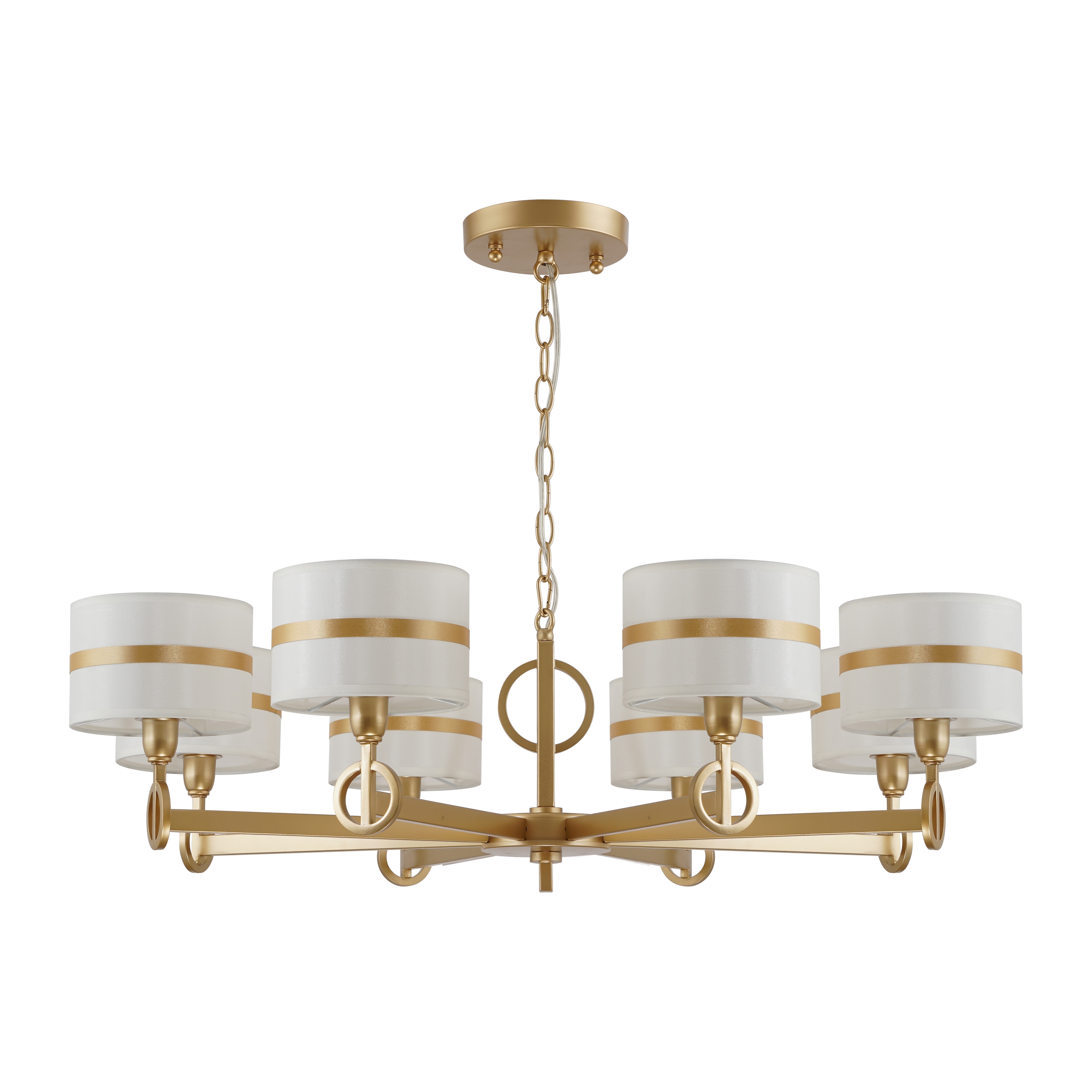 Изображение товара Подвесная люстра Favourite Mateo 2634-8P классика золото 8 ламп E14