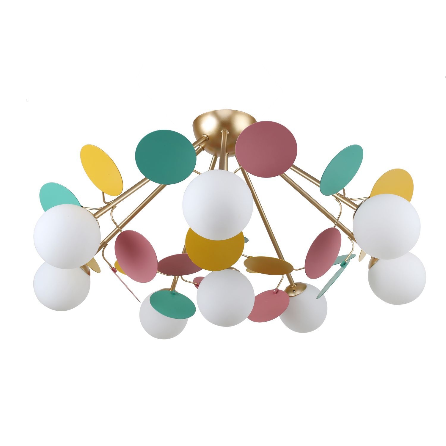 Изображение товара Потолочная люстра для детской Multy F-Promo Bliss 2772-8P шарики