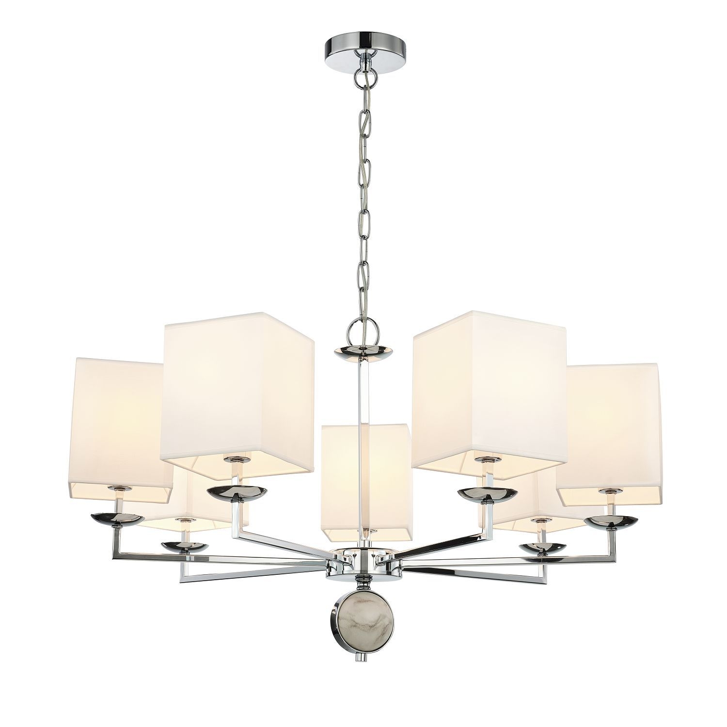 Изображение товара Подвесная люстра Favourite Diva 2821-7P в форме куба классического стиля