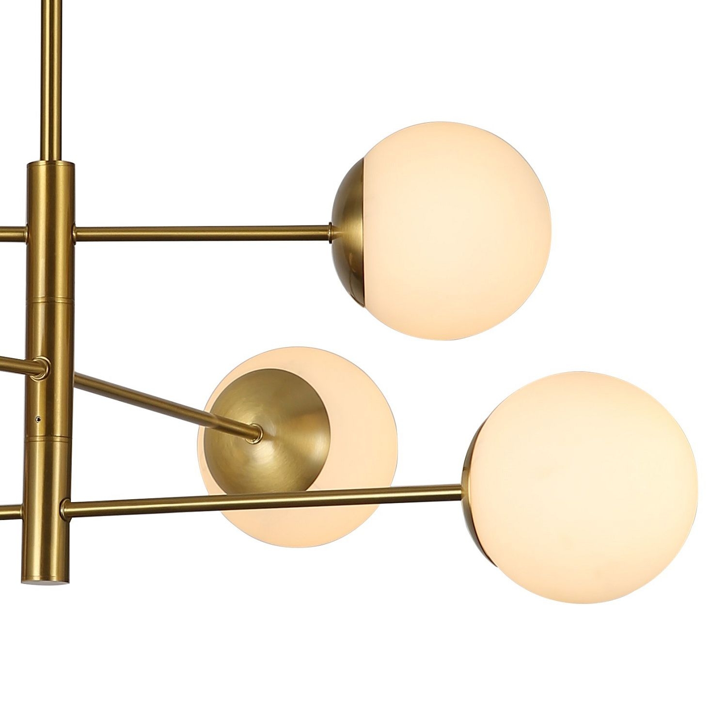 Изображение товара Потолочная люстра F-Promo Gutta 2854-6P стиль модерн золотая стекло а-ля шарики