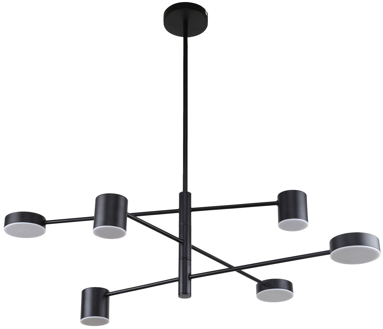 Изображение товара Потолочная люстра на штанге F-Promo Ducan 3094-6P светодиодная 6 плафонов