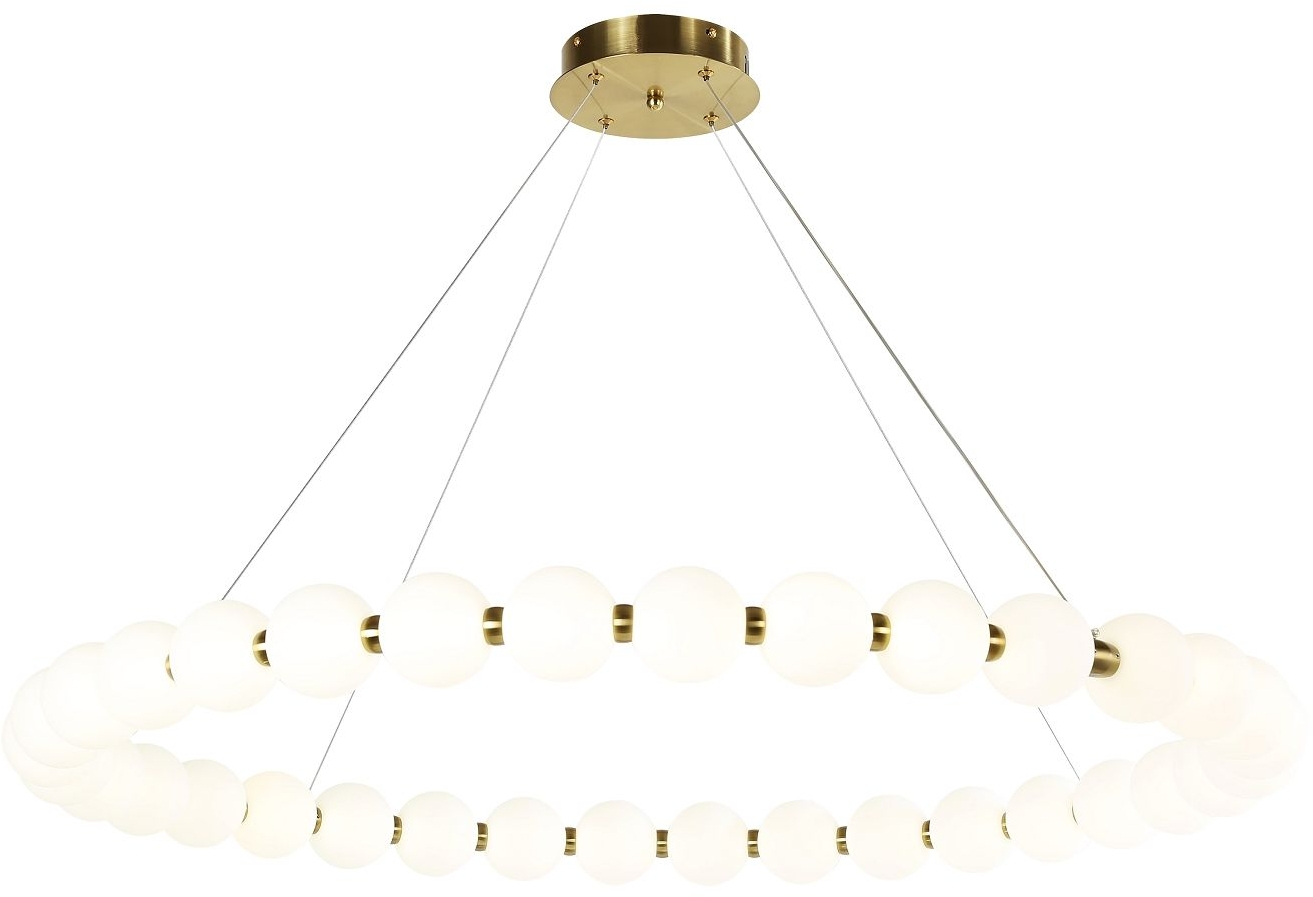 Изображение товара Подвесная светодиодная люстра Favourite Gubbare 4014-10P 32 шарика стиль модерн