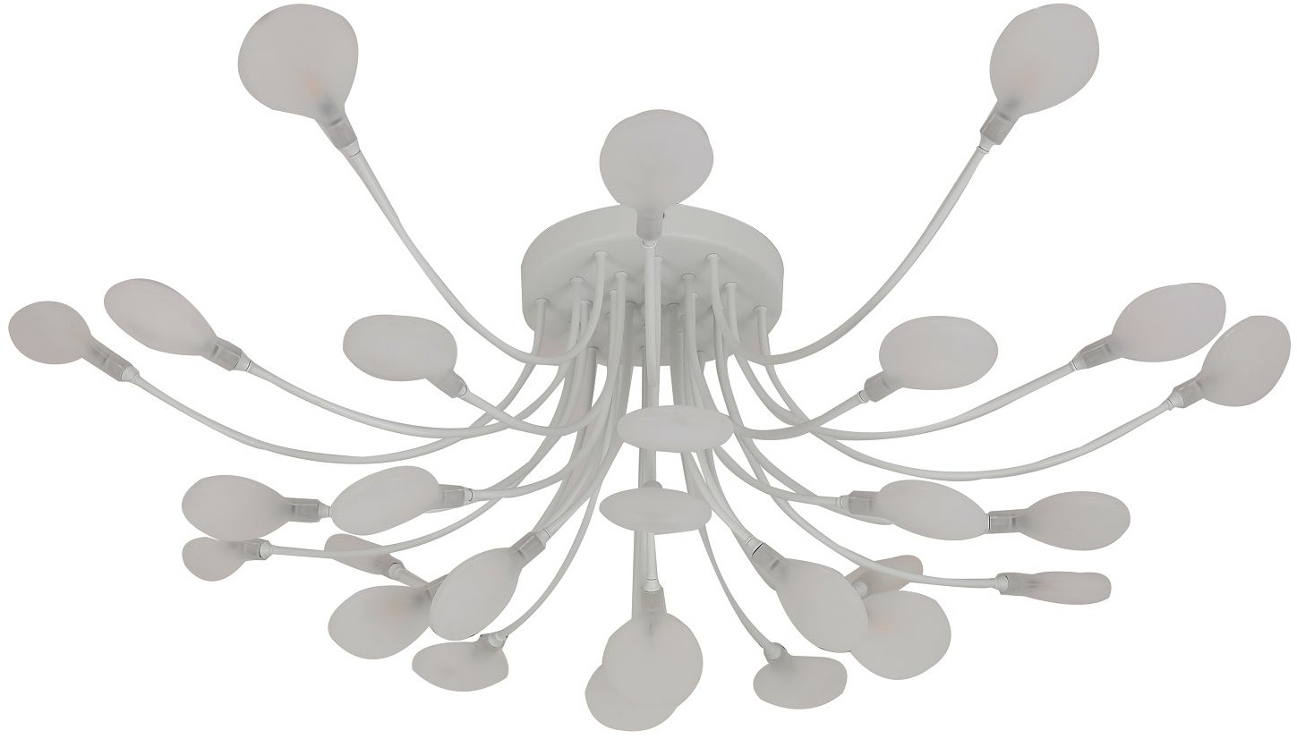 Изображение товара Потолочная люстра F-Promo Skein 4198-28C 28 лепестков белая современная