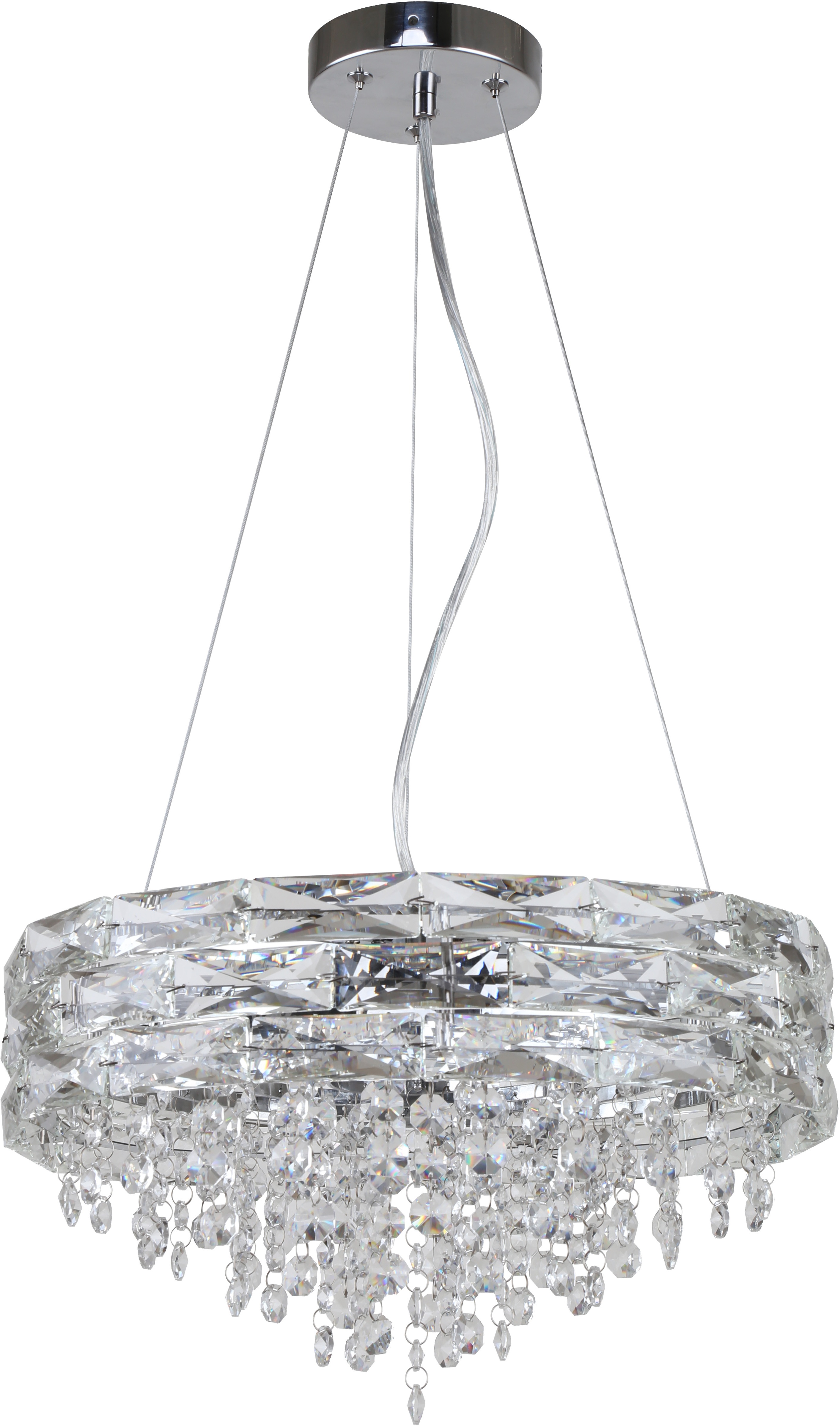 Изображение товара Подвесная люстра F-Promo Icicle 4250-6P хрустальная классическая 6 ламп