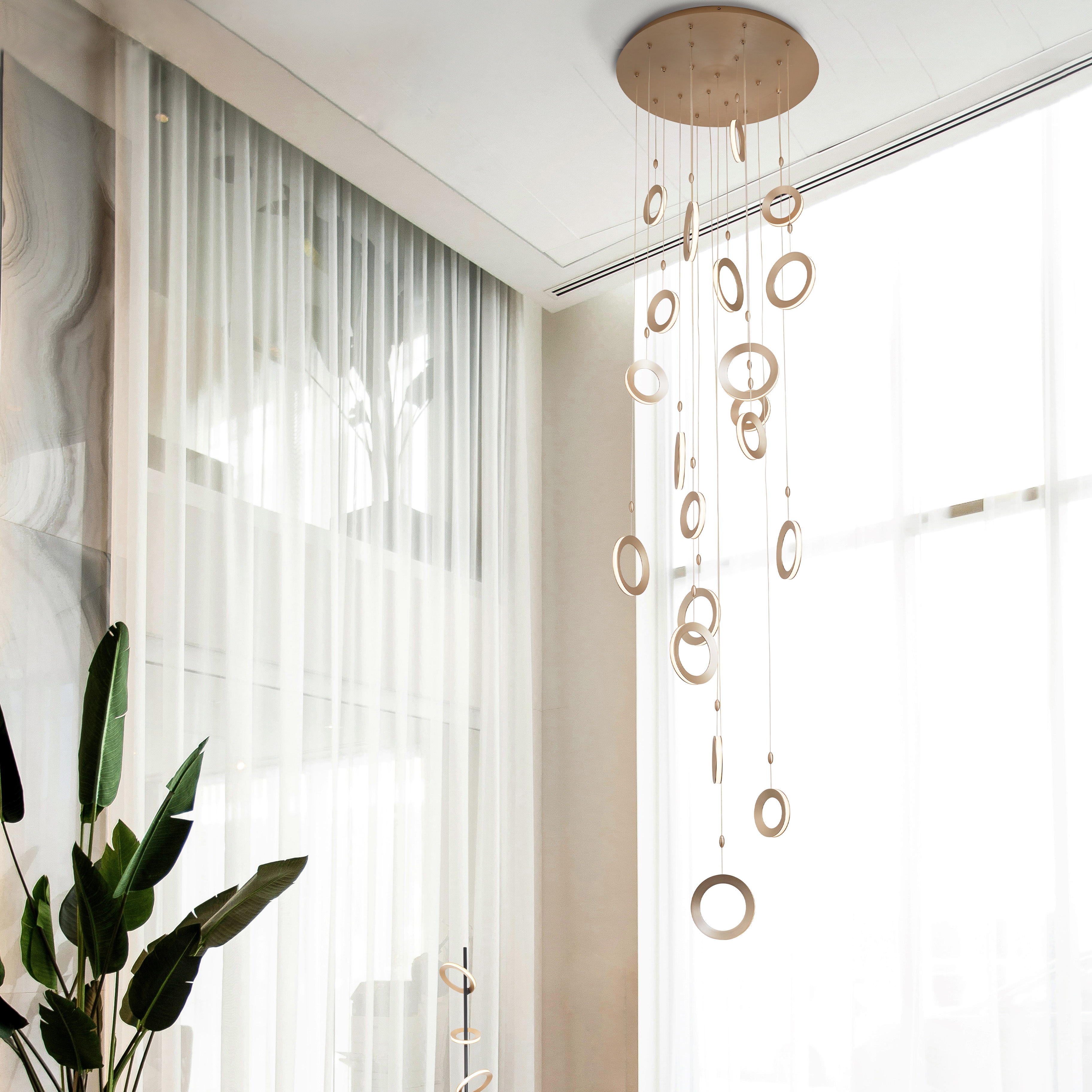 Изображение товара Потолочная LED люстра Favourite Jongleur 4322-20P кольцо