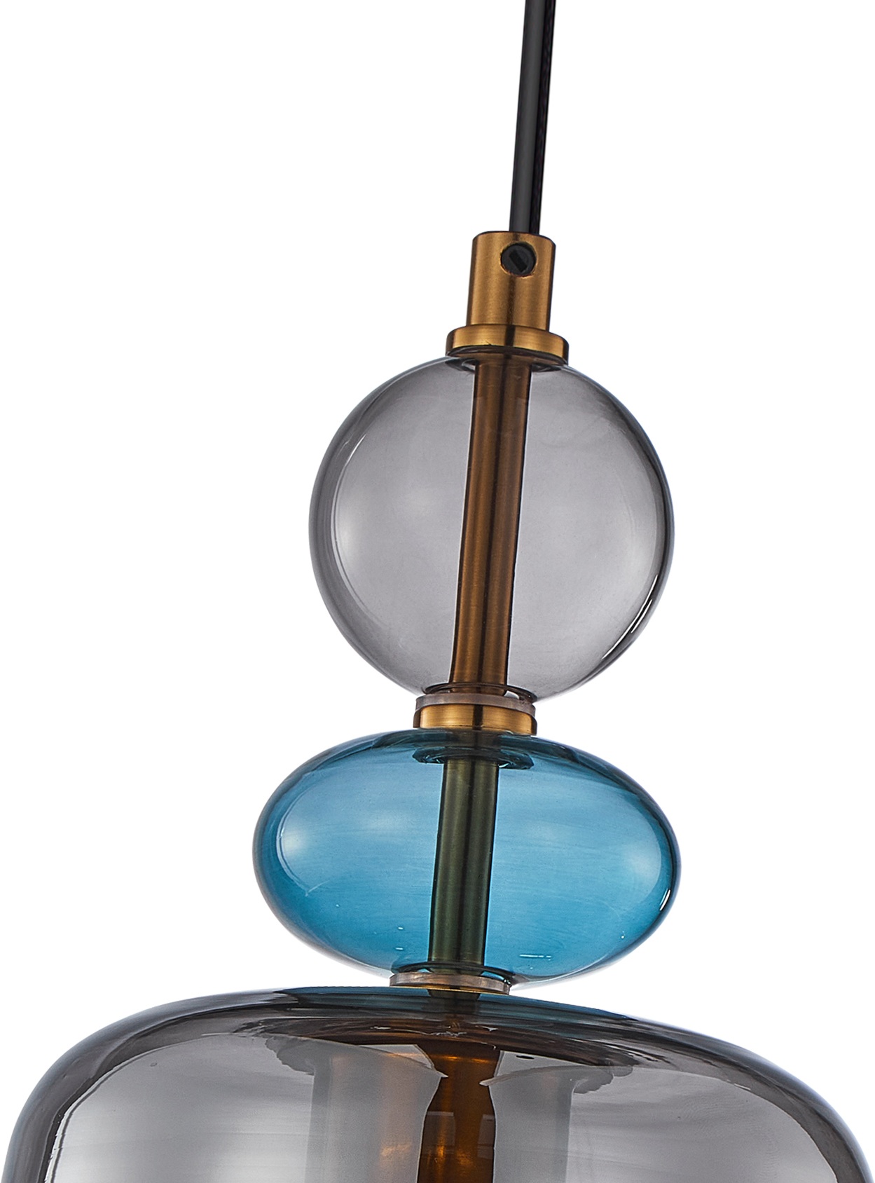 Изображение товара Подвесной светильник F-Promo Vinglas 4342-1P с регулируемой высотой и стеклянным плафоном