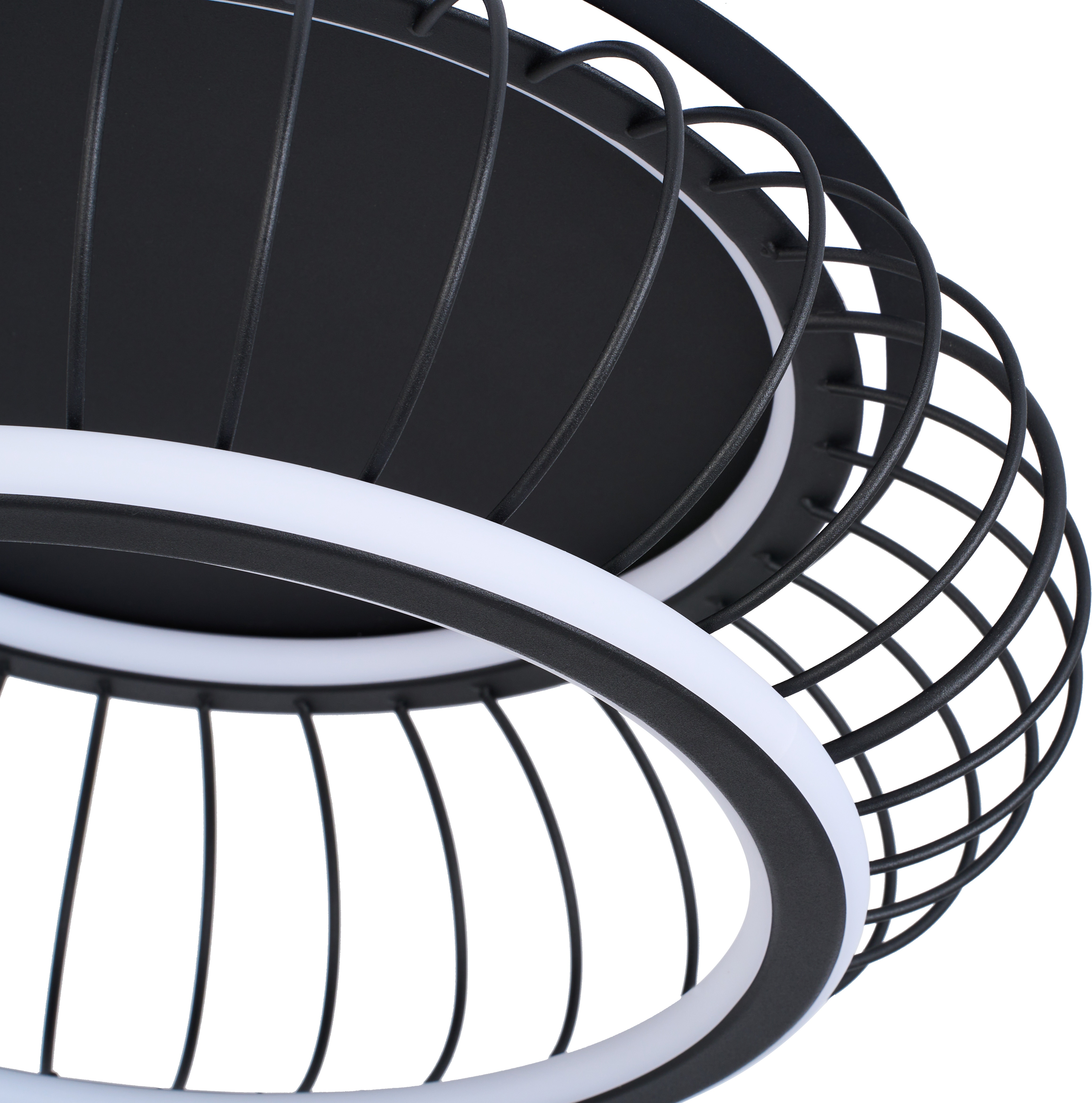 Изображение товара Потолочный светодиодный светильник в форме клетки F-Promo Korg 4435-2C стиль лофт