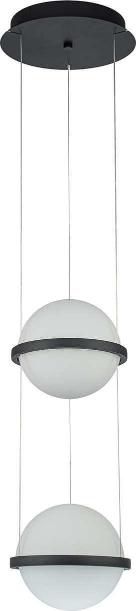 Изображение товара Подвесной светодиодный светильник Favourite Ringar 4502-2P стиль модерн 2 плафона