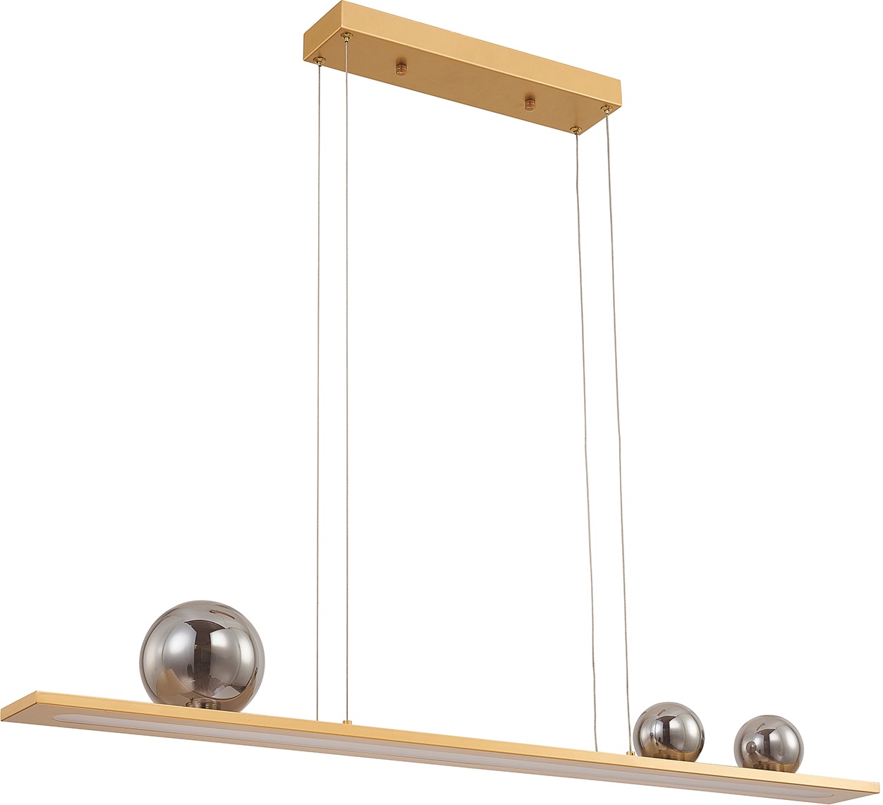 Изображение товара Подвесной светодиодный светильник Favorite Bilico 4549-3P с шариками, регулируемый по высоте