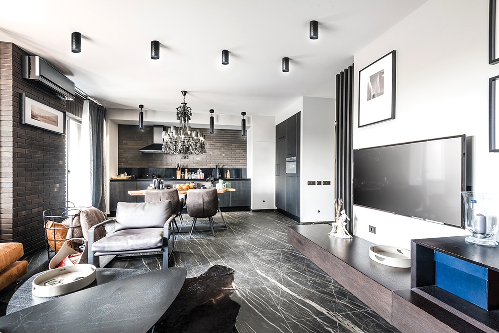 Изображение товара Подвесной светильник Feron ML1888 Barrel PRISM levitation 48670 MR16 35W, чёрный