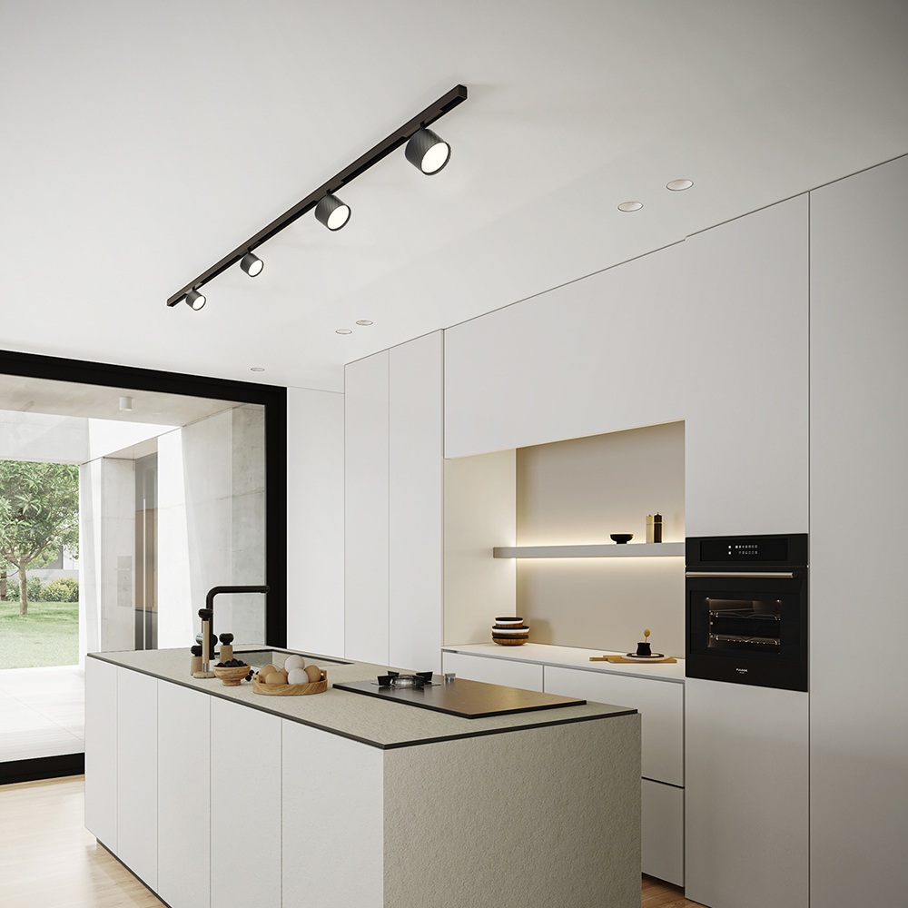 Изображение товара Светильник трековый однофазный 220V Feron AL125 48777 GX53, черный