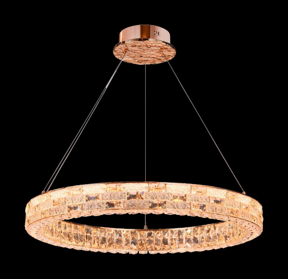 Изображение товара Подвесная люстра светодиодная Fluorite Festo FL1051-10P кольцо