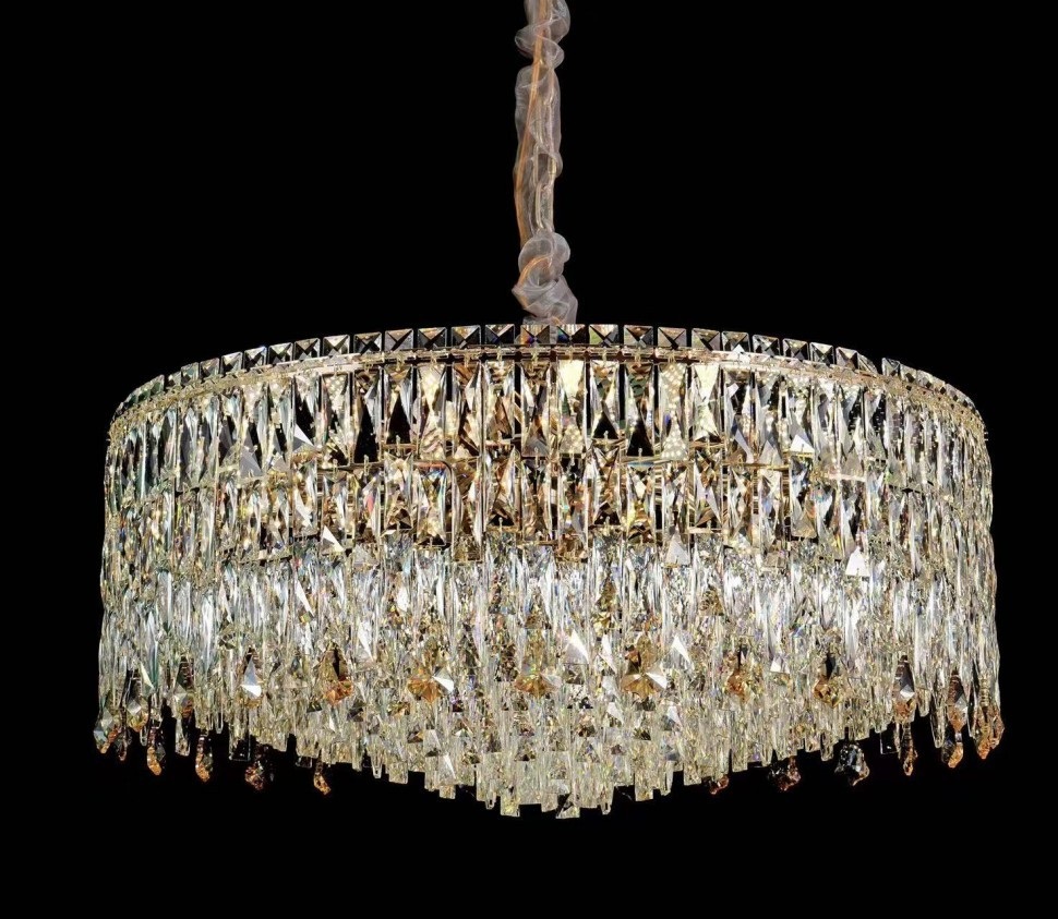 Изображение товара Подвесная люстра Fluorite The Empress FL1061-22P классика с хрусталем 80 см