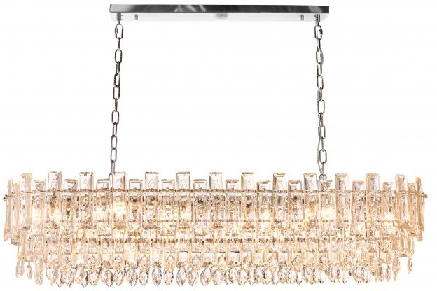 Изображение товара Подвесная люстра Fluorite Constancia FL1064-21P хрустальная