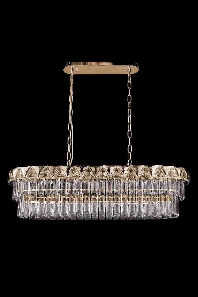 Изображение товара Подвесная люстра Fluorite Normandie FL1084-13P классика с хрусталем 13 ламп 220V