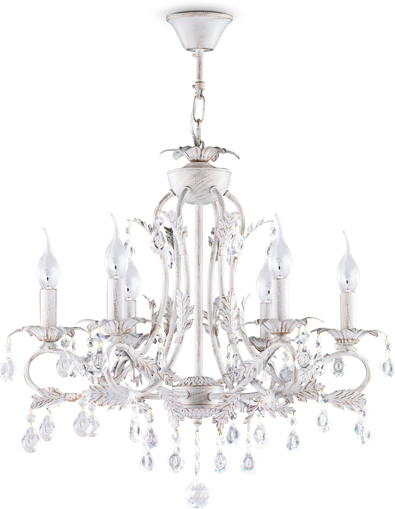 Изображение товара Подвесная люстра Freya Dezi FR3040-PL-06-WG для гостиной и холла