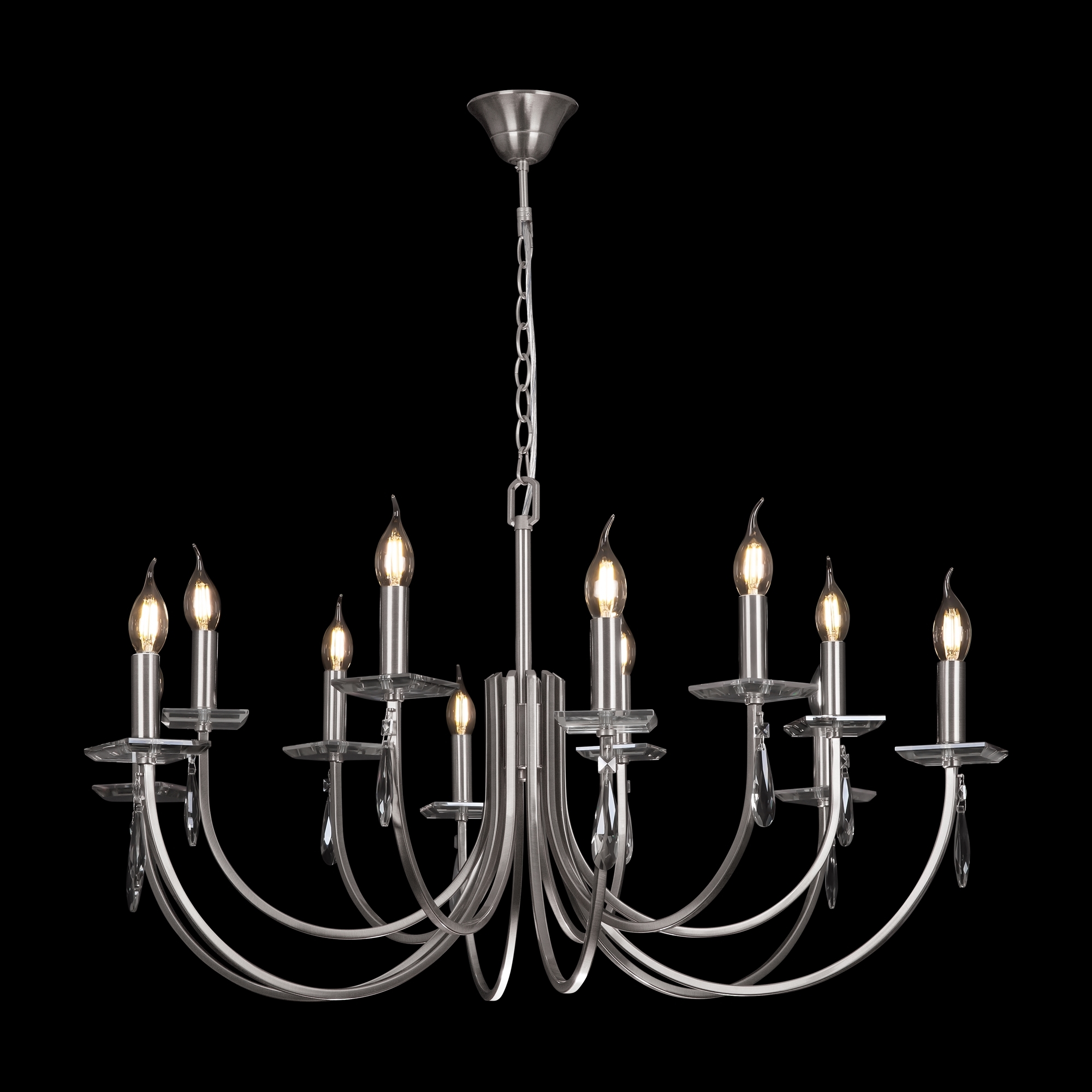 Изображение товара Подвесная люстра Freya Forte FR1006PL-12N классическая с хрусталем 12 ламп