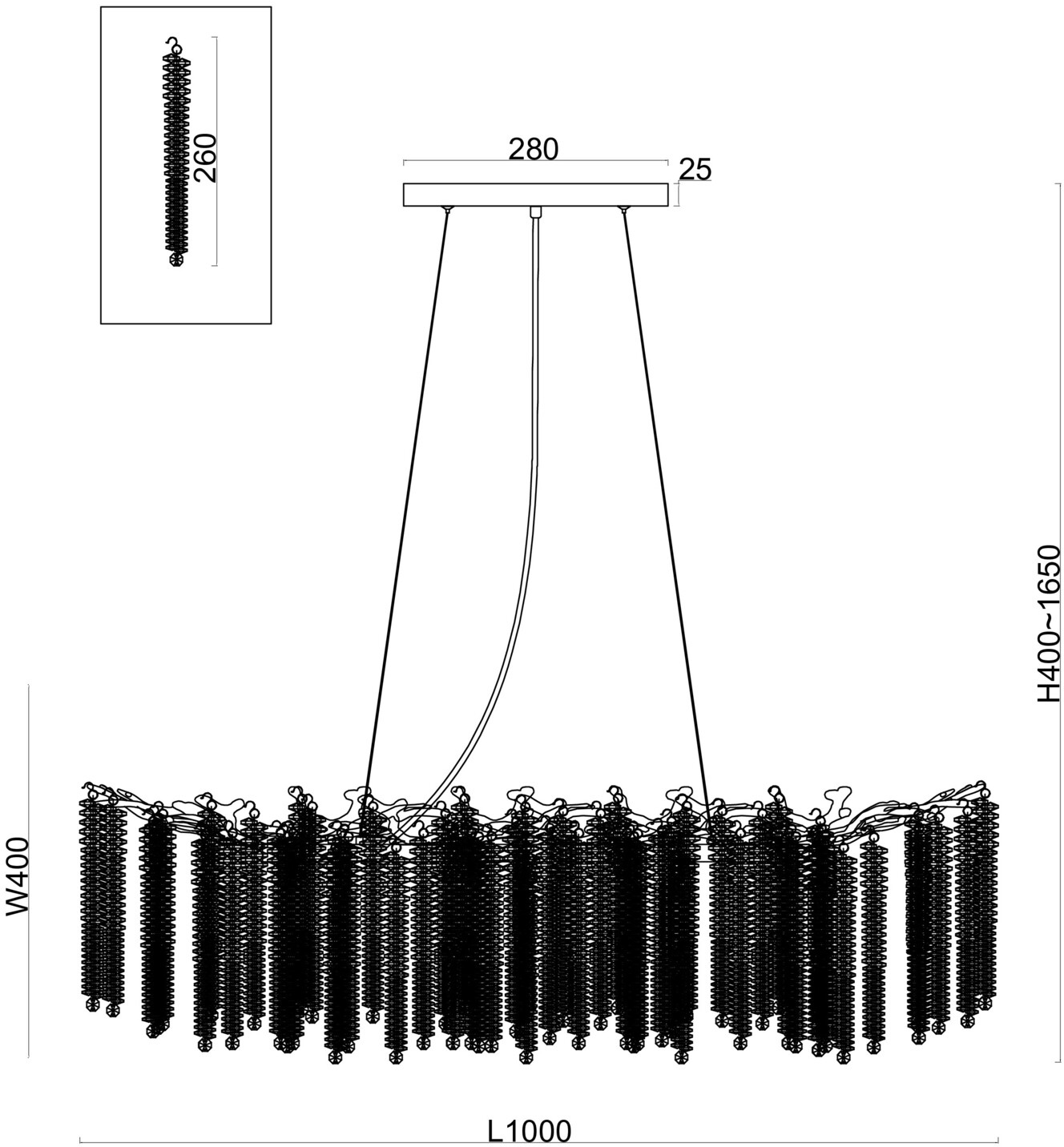 Изображение товара Подвесная люстра хрусталь Freya Mineral FR1010PL-10G1