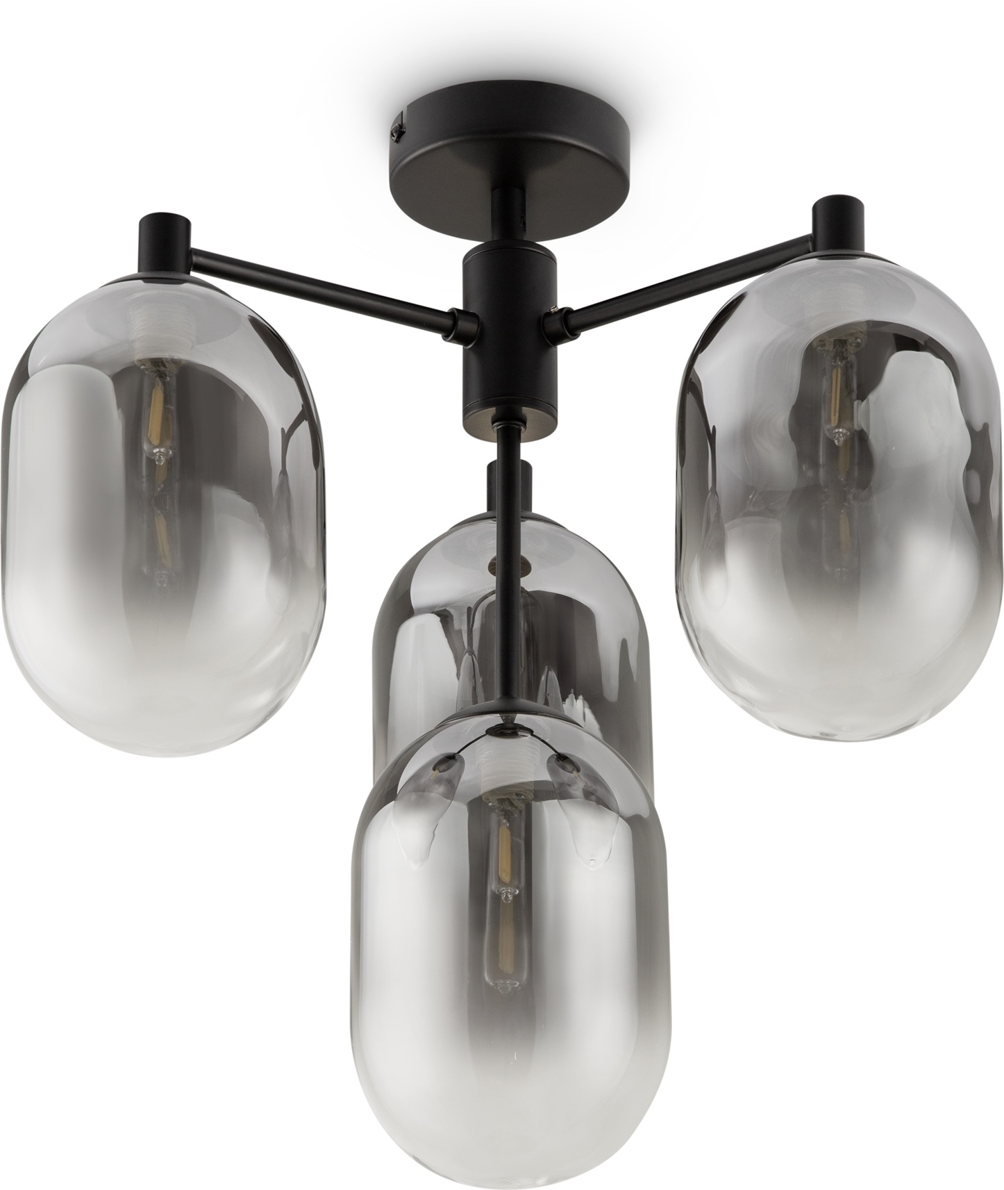 Изображение товара Потолочная люстра на штанге Freya Tesse FR1011PL-04B современный дизайн