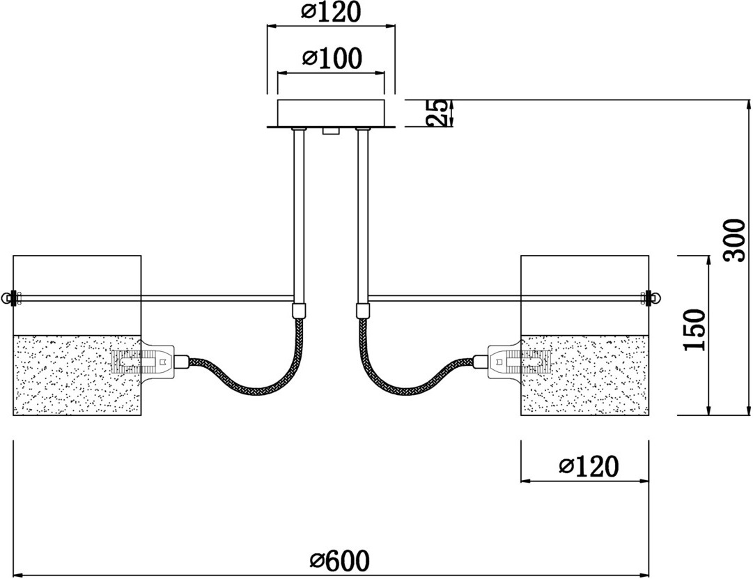 Изображение товара Потолочная люстра на штанге Freya Ampera FR2023PL-03CH