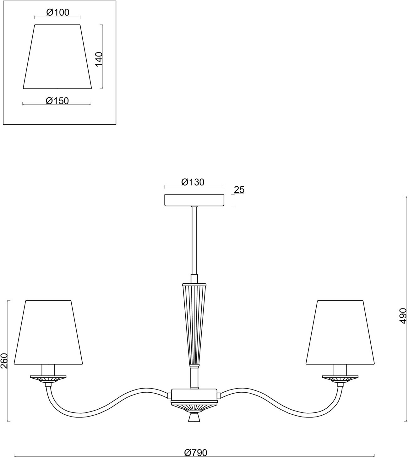 Изображение товара Потолочная люстра Freya Osborn FR2027PL-07N