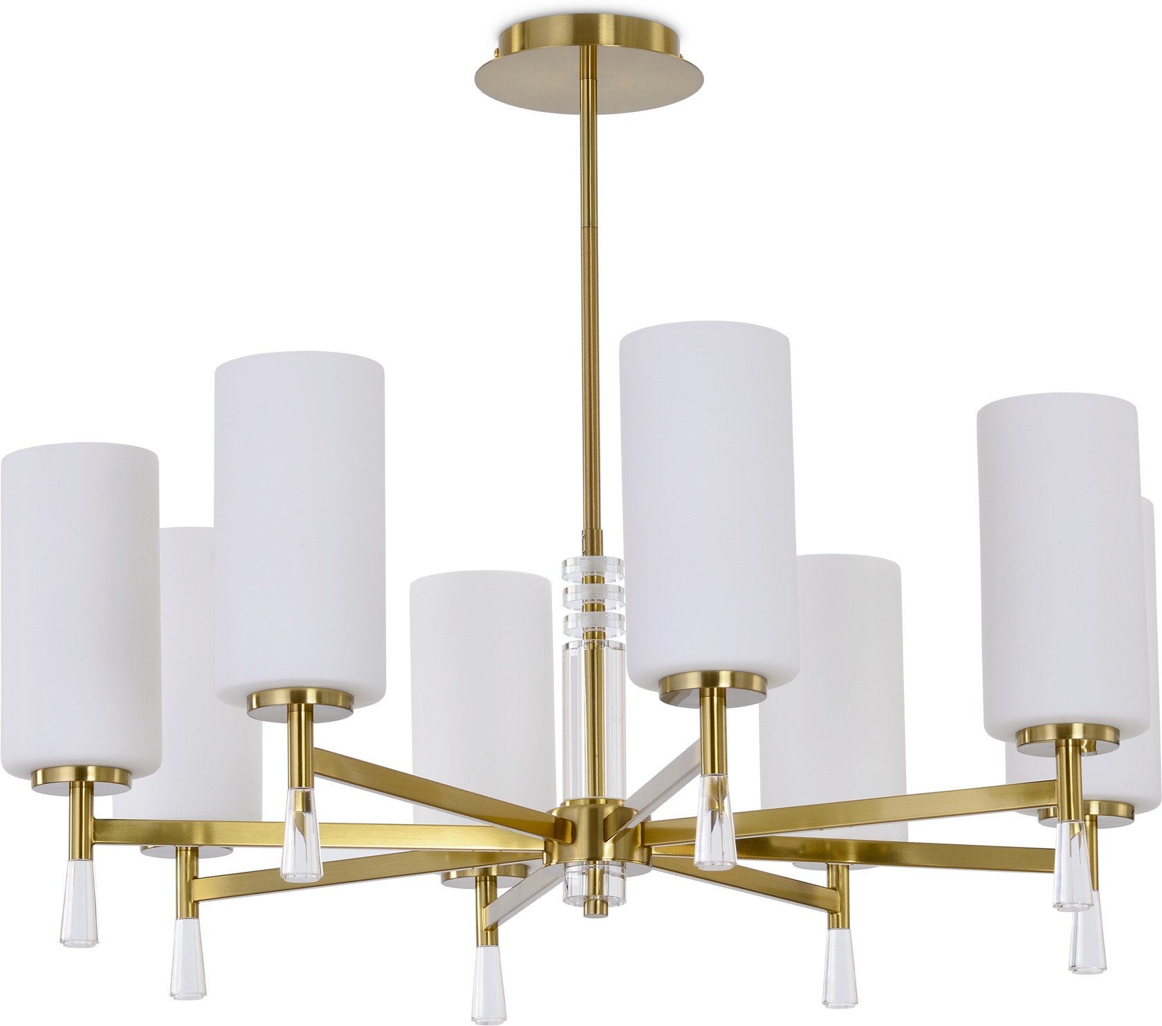 Изображение товара Потолочная люстра на штанге Freya Chic FR2031PL-08BS