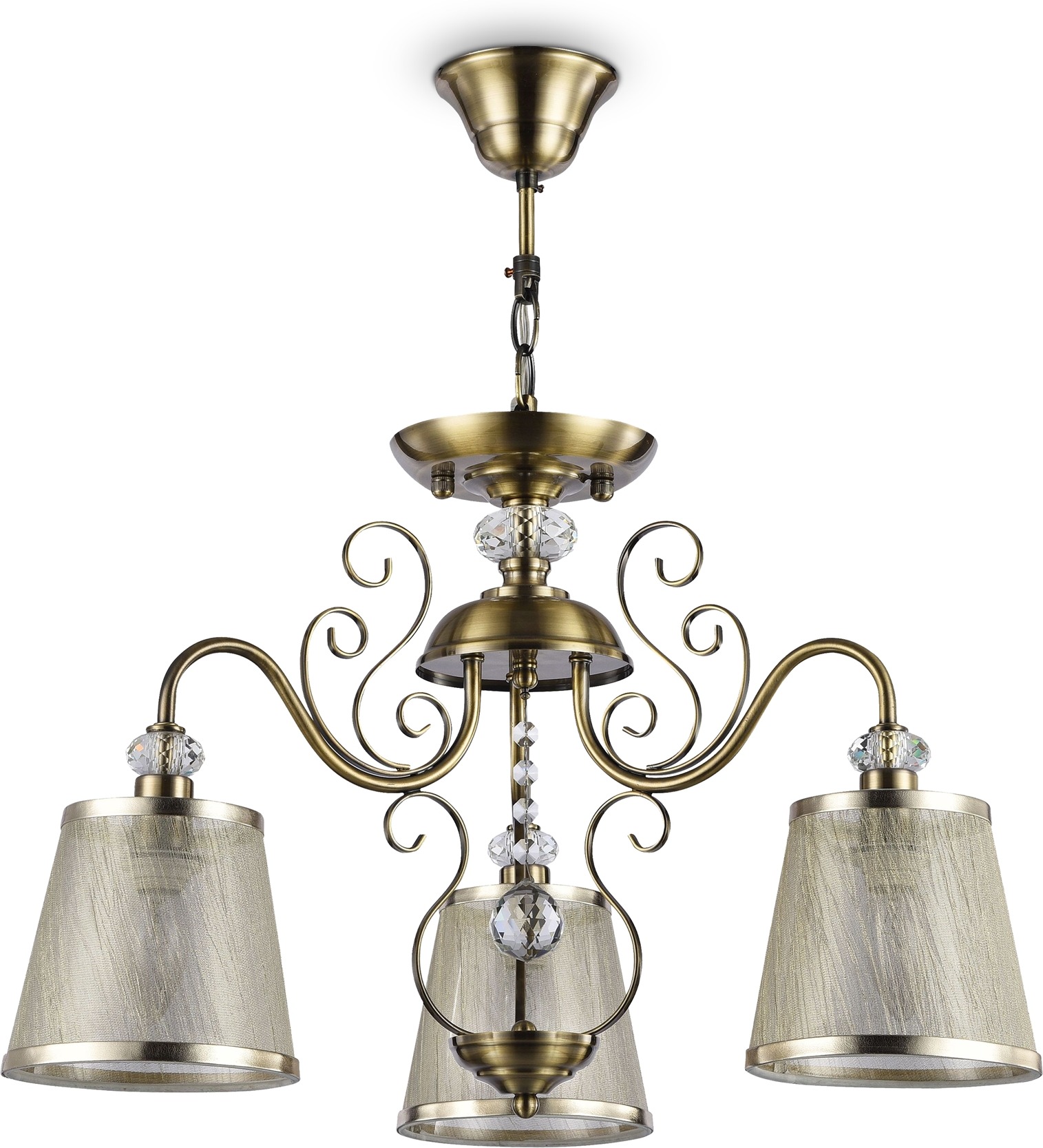 Изображение товара Потолочная люстра Freya Driana FR2405-PL-03-BZ с подвесками