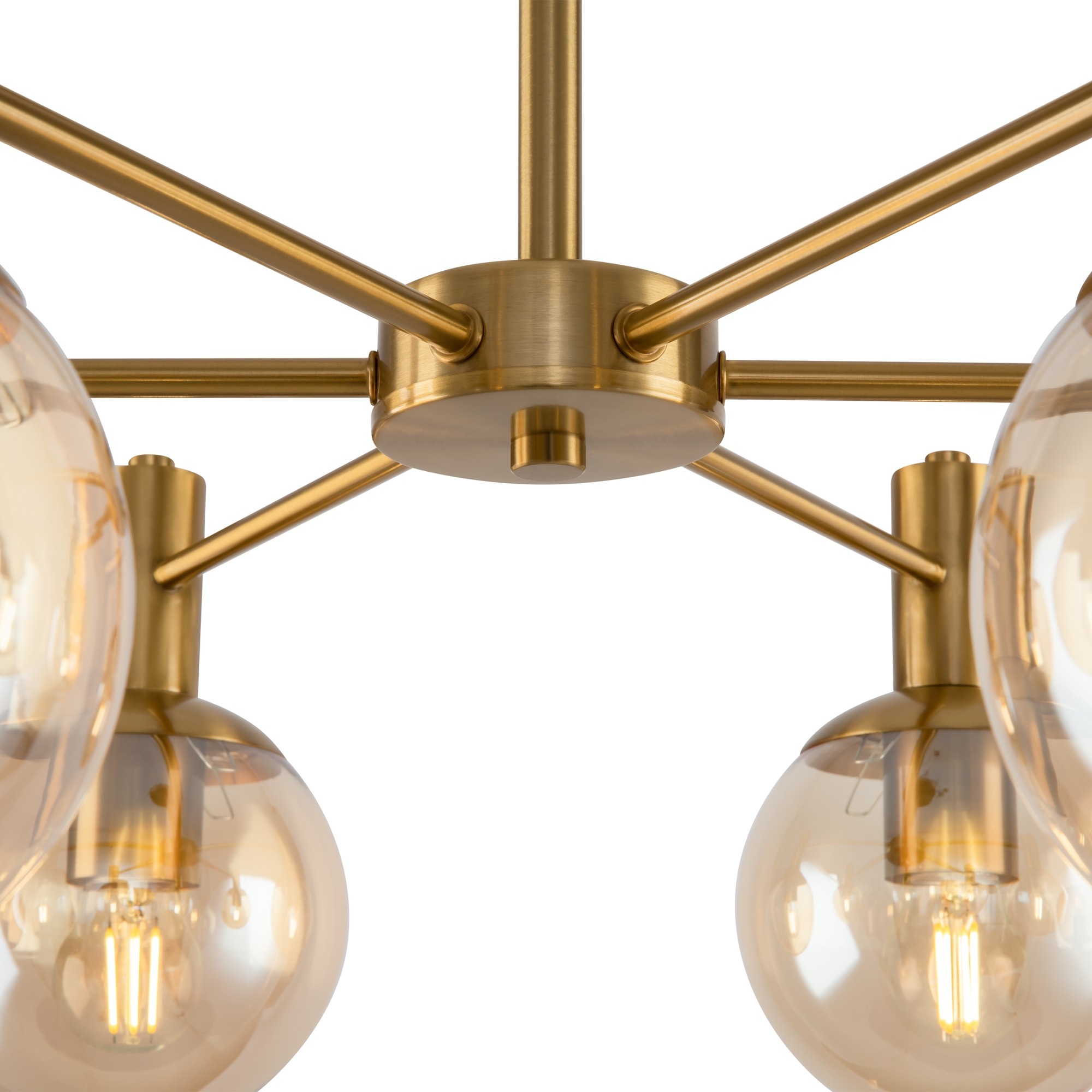 Изображение товара Люстра потолочная на штанге Freya GLOBO FR5175PL-06BS в форме шара