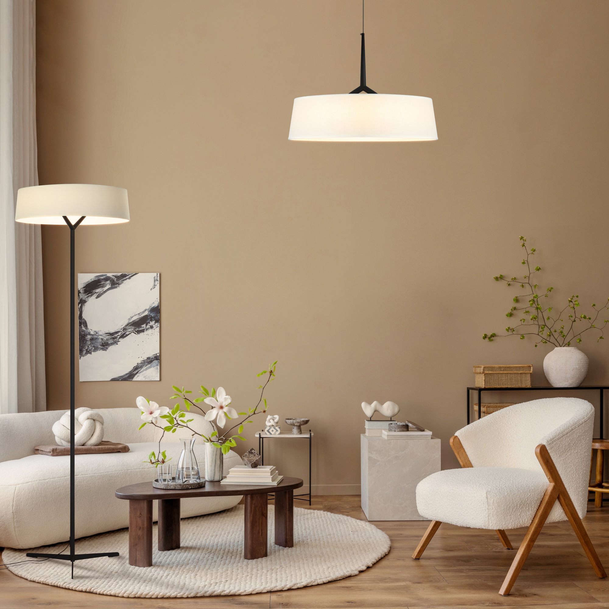 Изображение товара Торшер светодиодный Freya Vabi FR6132FL-L15B