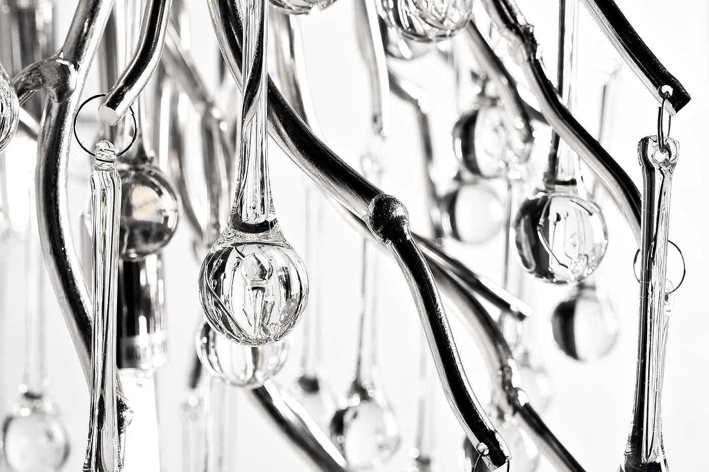 Изображение товара Подвесная люстра Garda Decor 86-8015/450S современный дизайн 6G9 стекло металл