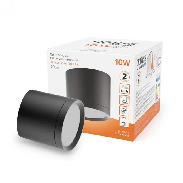 Изображение товара Накладной светильник светодиодный Gauss HD016