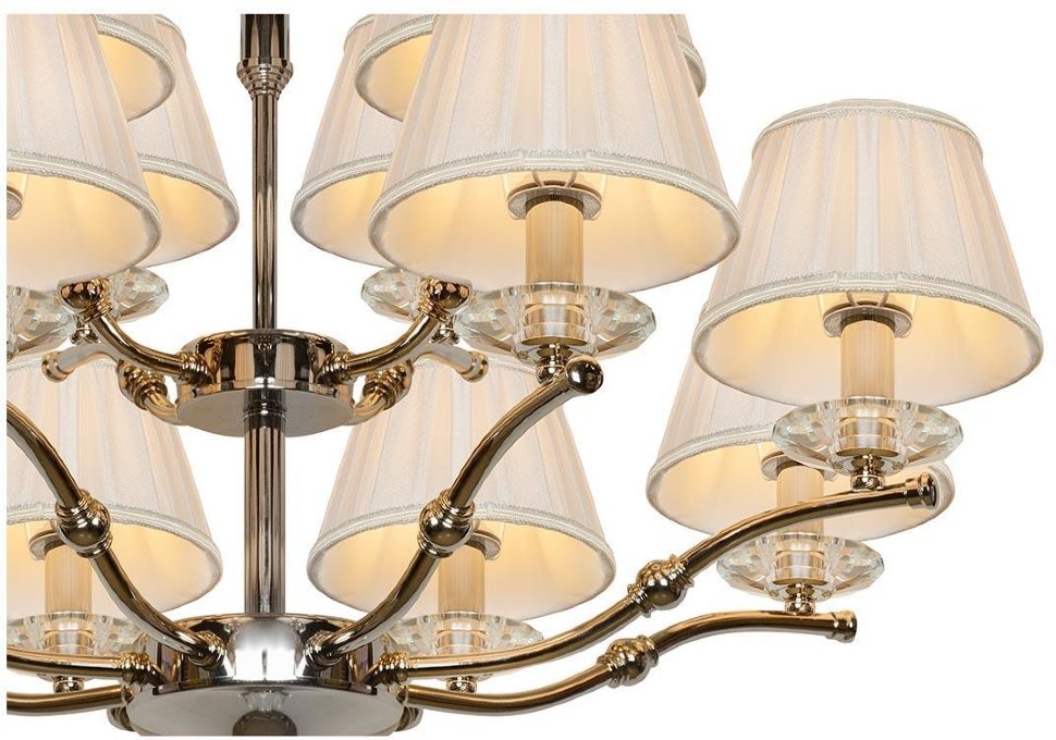 Изображение товара Подвесная люстра 85125/8+4 iLamp Vivaldi CR для гостиной