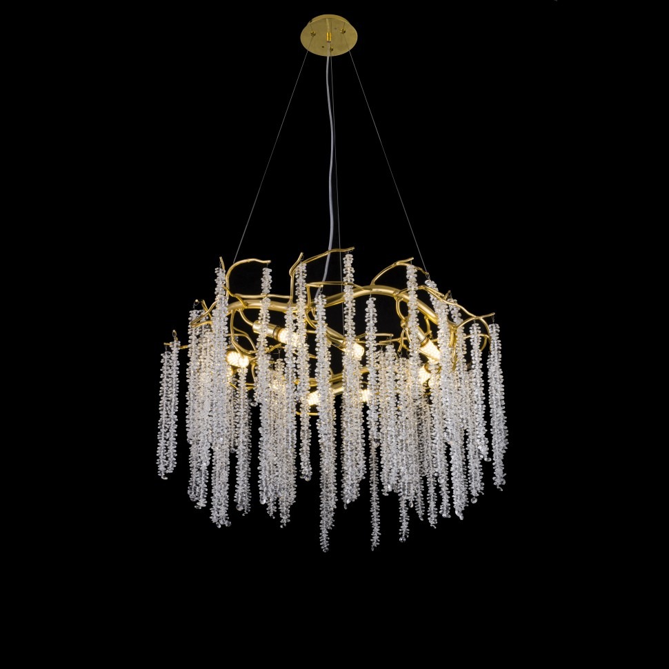 Изображение товара Подвесная люстра iLamp Savage 8813-D800 GD форма ветки