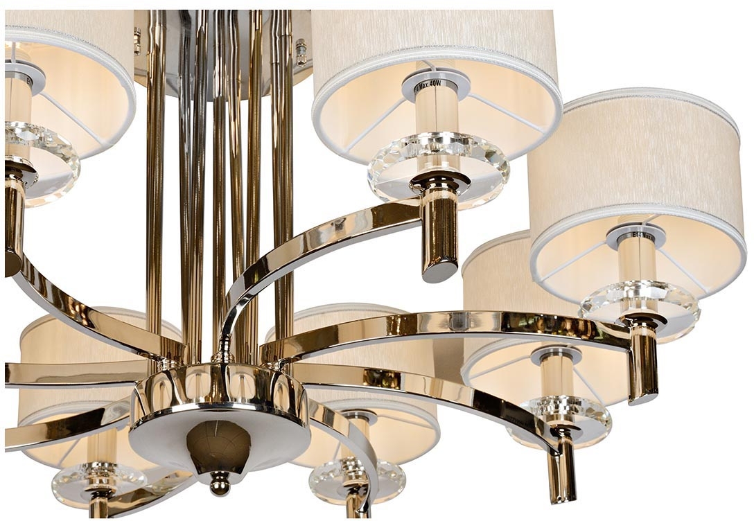 Изображение товара Потолочная люстра 88396/8 iLamp Fusion CR